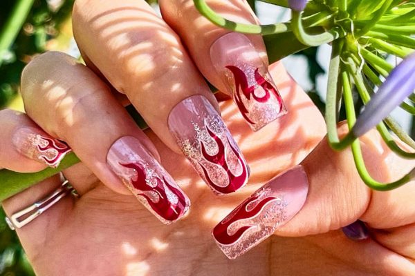 The Different Types of Flame Nail Art You Can Try at Home
